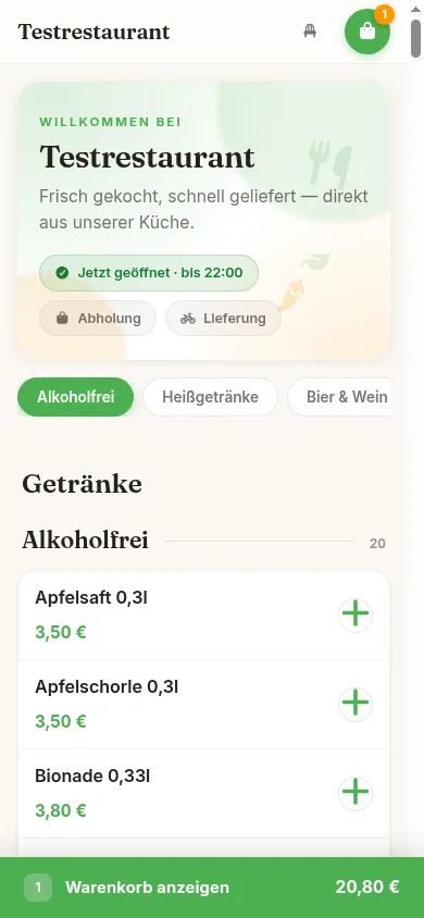 Der Gast bestellt abends die Frühstückstüte, Sie haben morgens die Liste – kein Zettel am Kioskfenster.